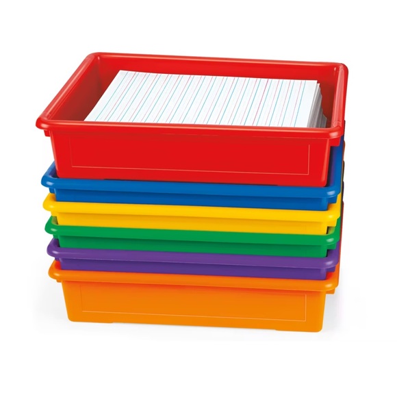 Storage & Organization 5 Heavyduty Paper Tray Classroom Storage Teacher Organization Poshmark